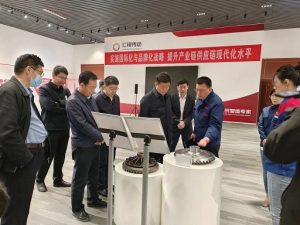 副市長馬保嶺帶隊到公司調(diào)研督導企業(yè)經(jīng)濟運行和安全生產(chǎn)工作